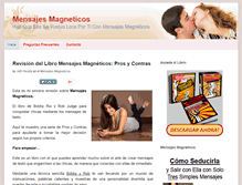 Tablet Screenshot of mensajesmagneticospdf.com